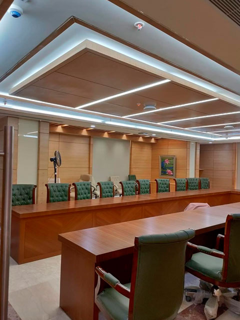 Delhi High Court Ceilings Partition Polish Paint Work